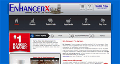 Desktop Screenshot of enhancerx.com